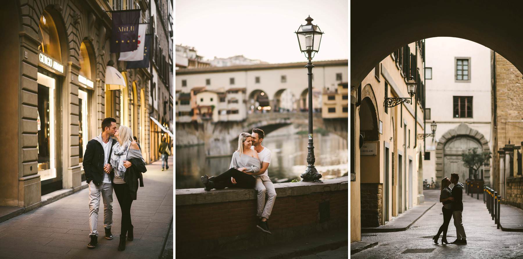 Being in love in Florence is a fairy-tale. With its stunning narrow streets, unforgettable panorama, enchanting history and unique nature, the Cradle of Renaissance is the perfect location for a pre wedding shoot or for an engagement photo session, that will remain in your heart forever. What a better occasion to take this unforgettable experience than during a Florence vacation?